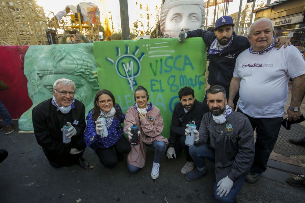 Proceso creativo de la falla municipal