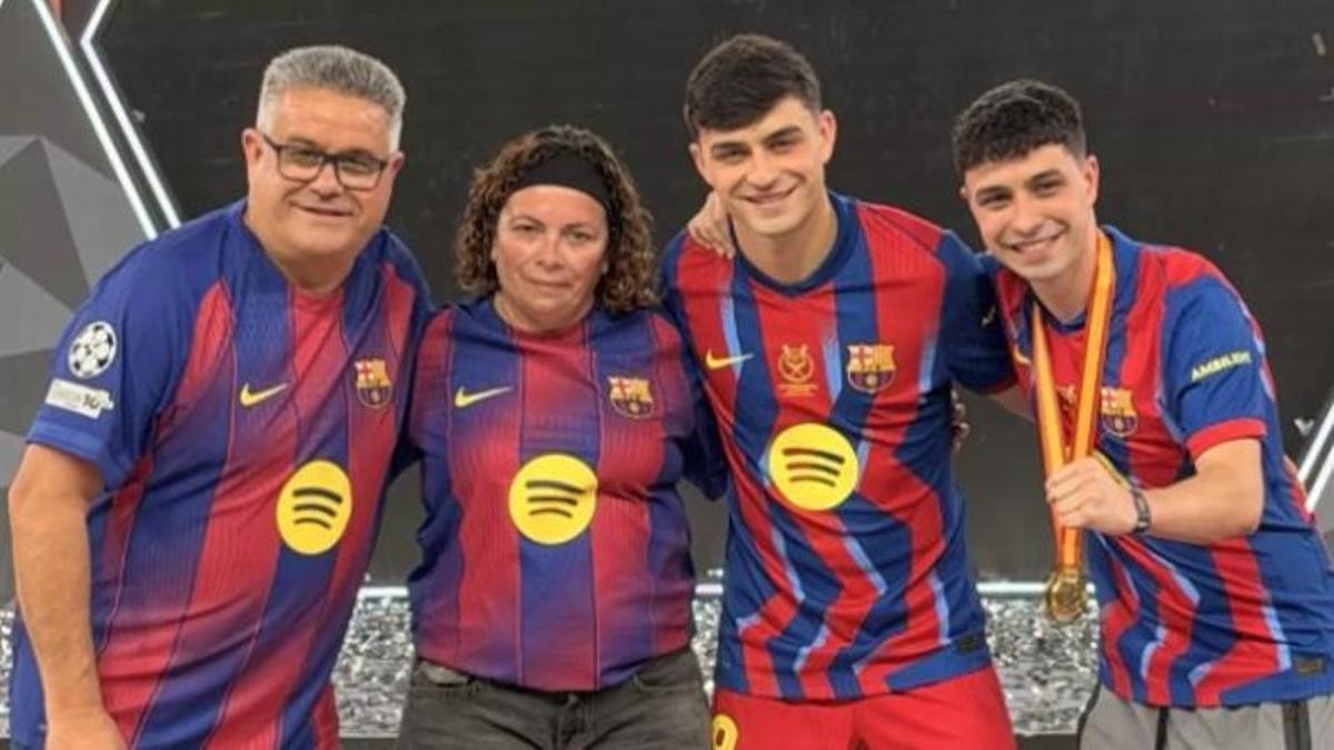 Llegada de Pedri a la concentración de la Selección Española
