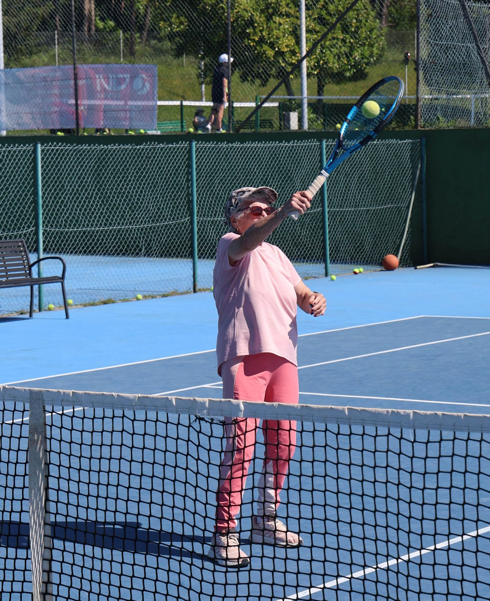 El ‘match ball’ de Esther a sus 90 años: “Estoy como una rosa”