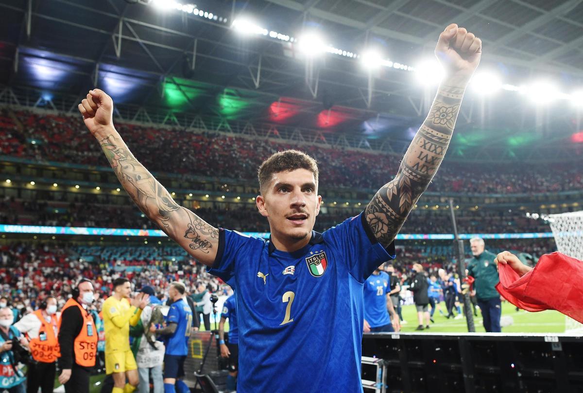 Italia celebra su segunda Eurocopa