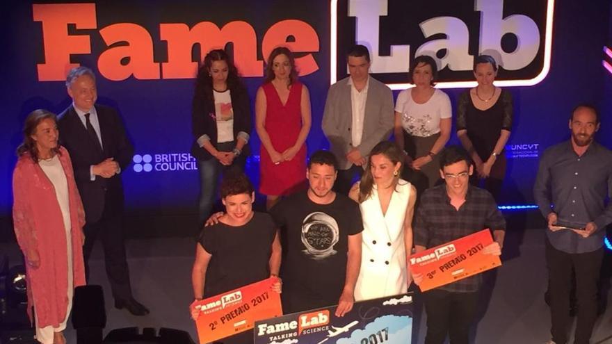 La médico alicantina, segunda en el concurso nacional de monólogos Famelab