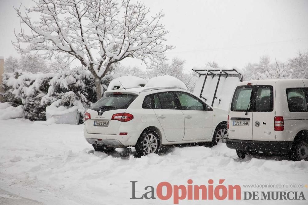 Nieve en el Noroeste de la Región