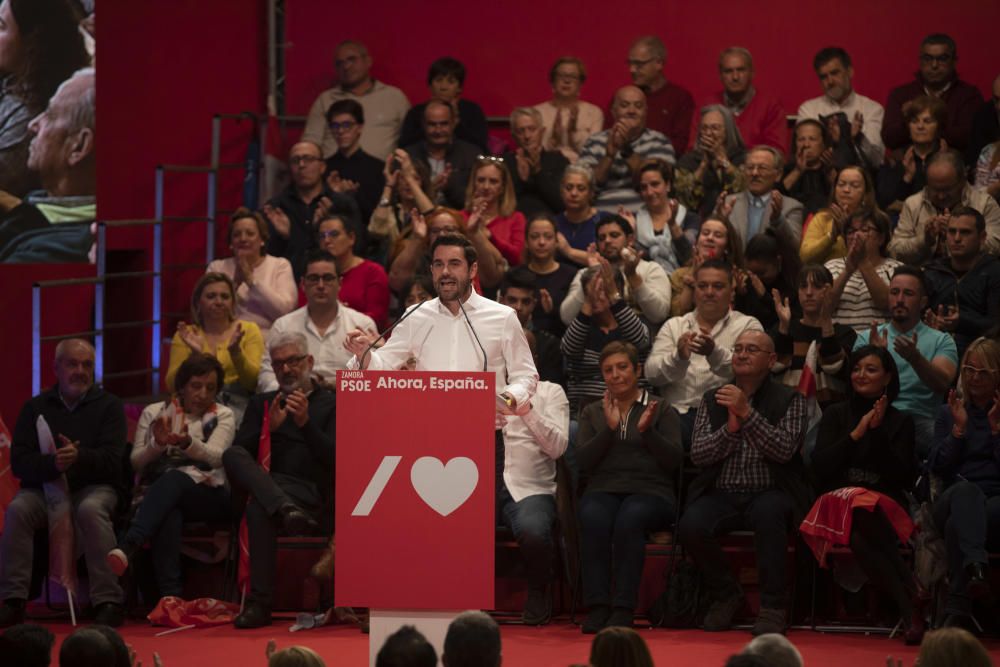 La visita de Pedro Sánchez a Zamora, en imágenes