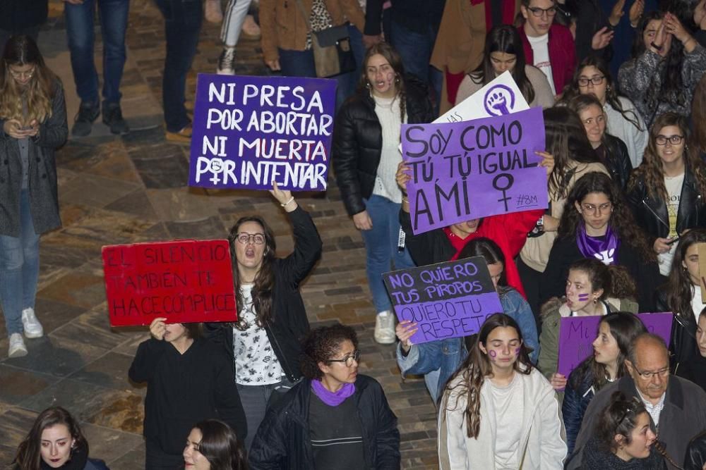 Manifestación del 8-M en Cartagena