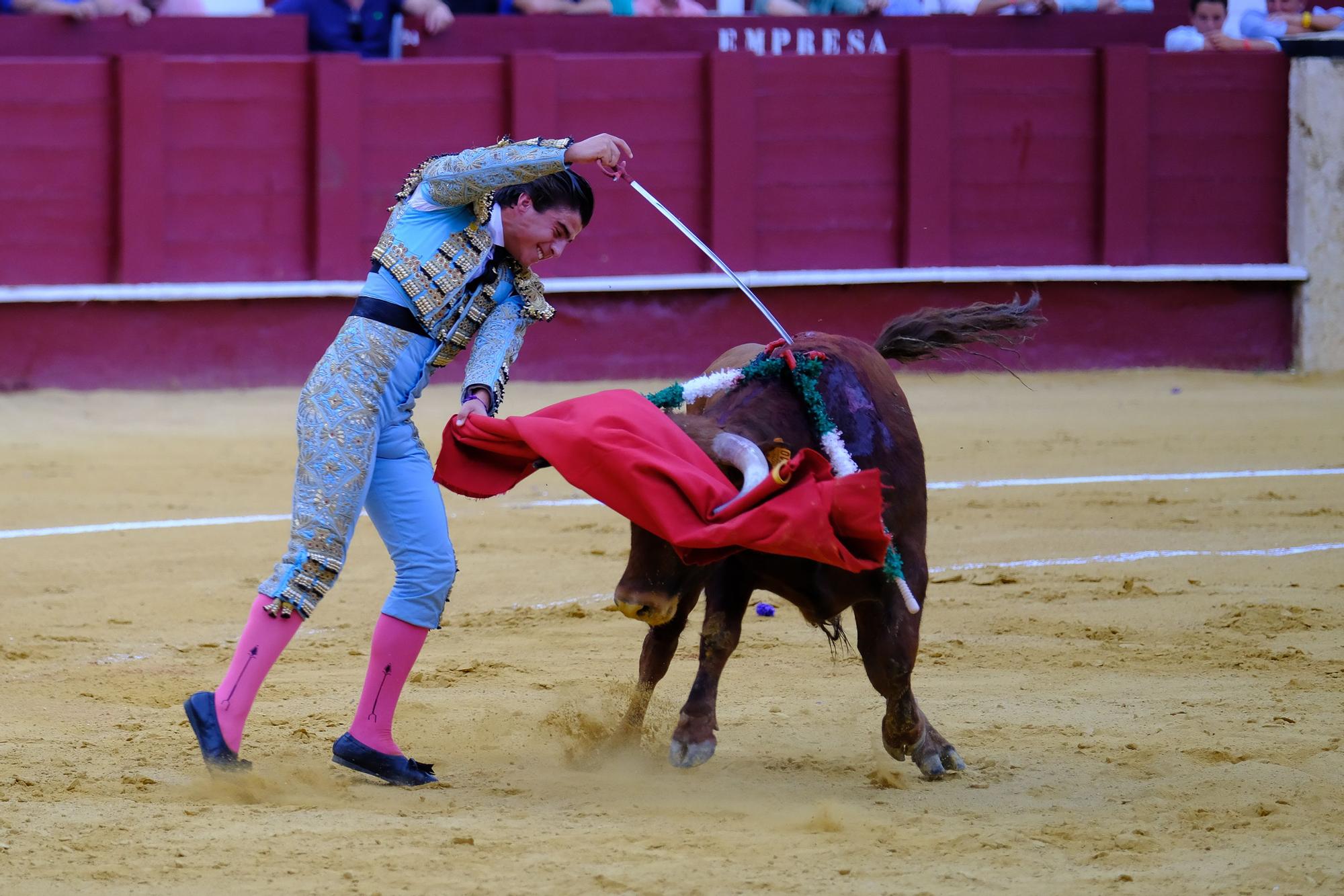 Toros en la Feria I Octava corrida de abono en la Malagueta:  2ª Semifinal de las Escuelas Taurinas