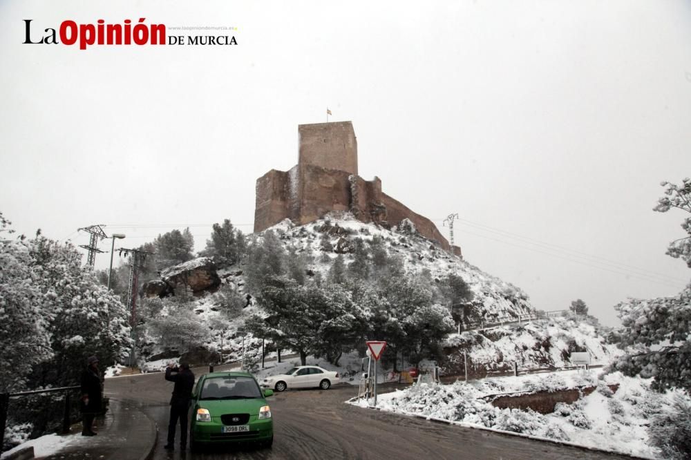 Gran nevada en Lorca