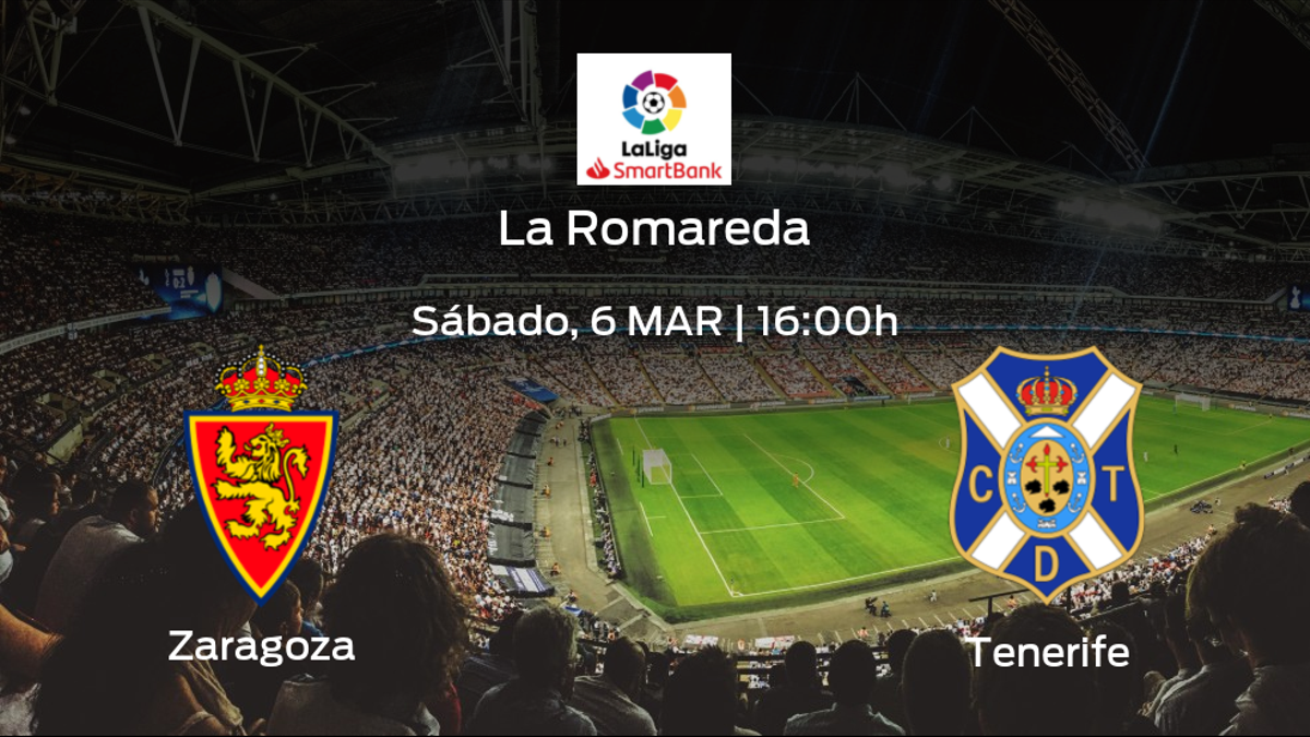 Previa del encuentro de la jornada 28: Real Zaragoza contra Tenerife