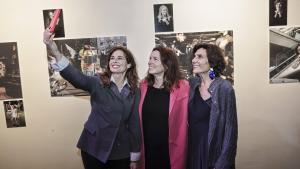 Silvia Marsó, Laia Marull, Pepa López en la presentación del proyecto Metacíclicas en el Espai Utopia