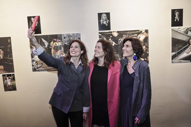 Silvia Marsó, Laia Marull, Pepa López en la presentación del proyecto Metacíclicas en el Espai Utopia
