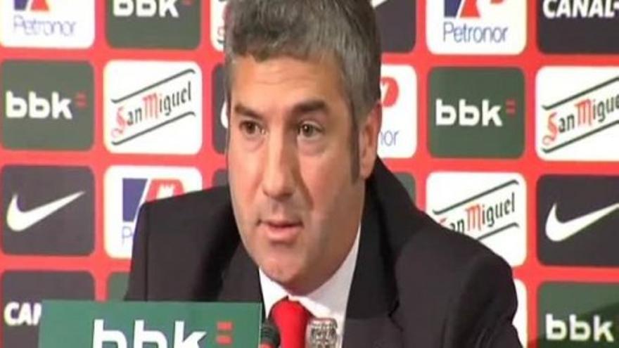 Urrutia: "Lo que tenía que hacer Antiviolencia es dar un premio al Athletic"