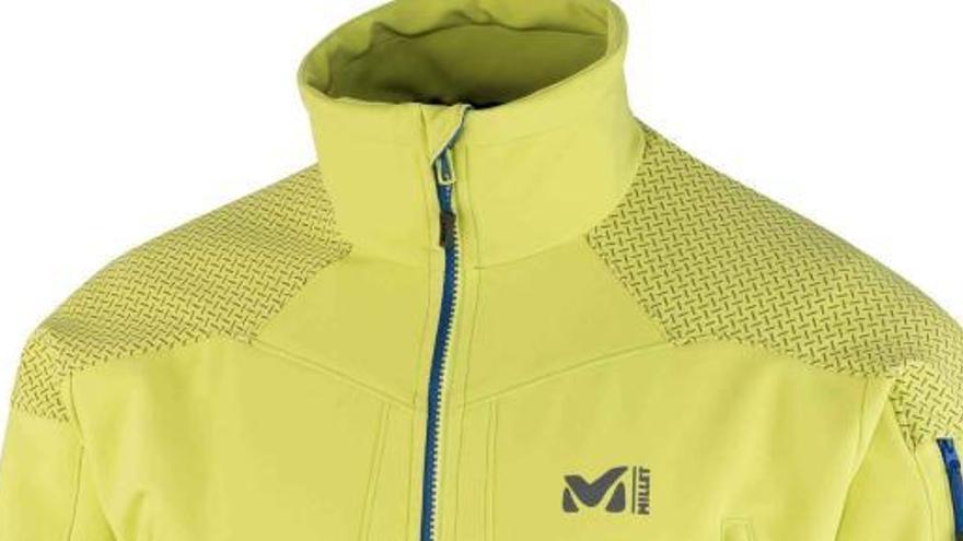 La chaqueta de larga duración de Millet.