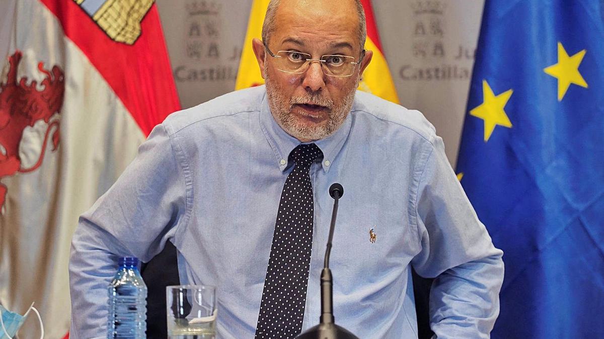 El vicepresidente de la Junta de Castilla y León, Francisco Igea. | Efe