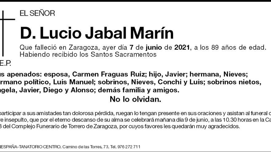 Lucio Jabal Marín