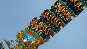 Una de las atracciones de PortAventura.