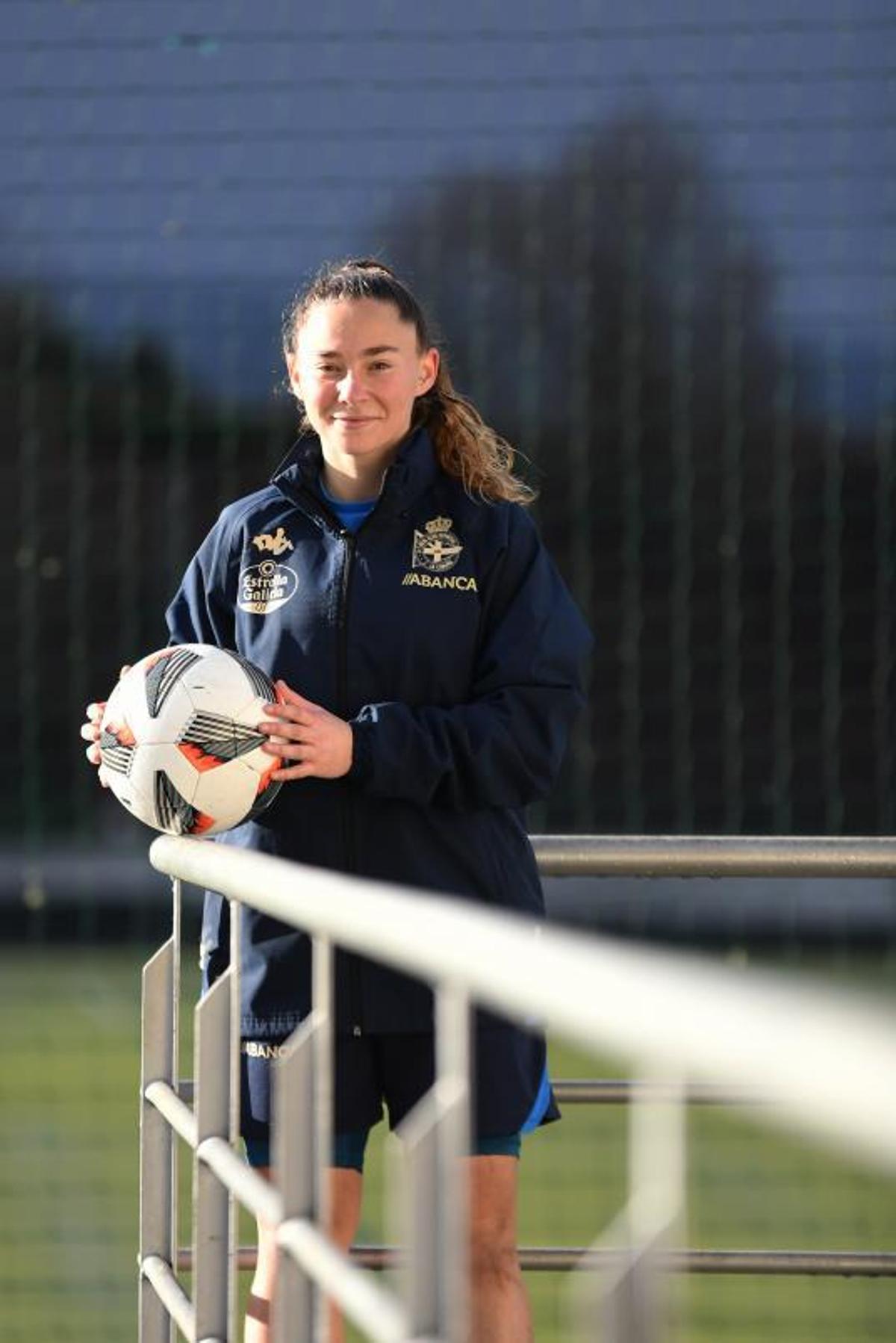 Ainhoa Marín, en la ciudad deportiva. |  // ARCAY / ROLLER AGENCIA