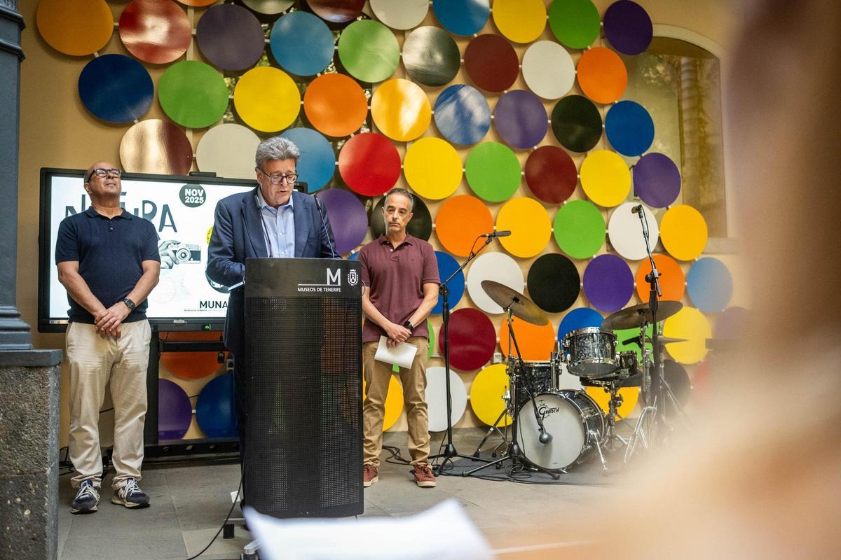 Un instante de la presentación de la XII edición del Naturajazz.