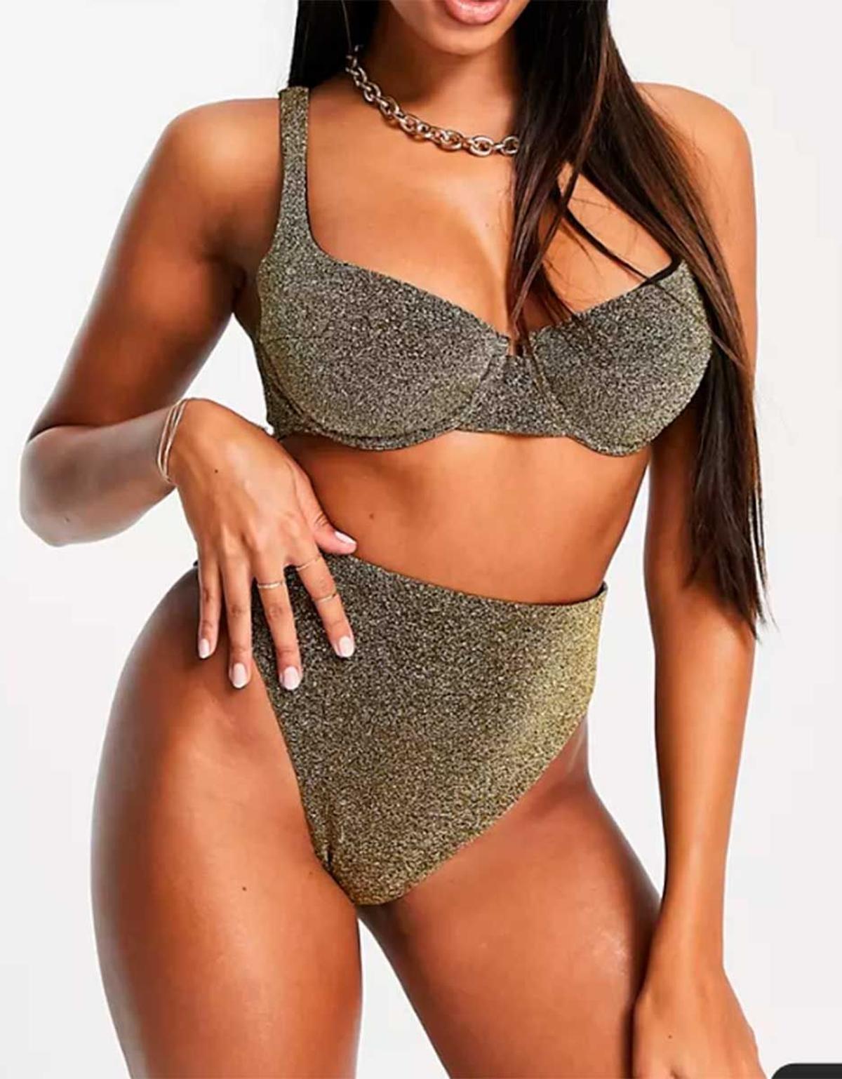 Bikinis para todas las tallas: con destellos 'glitter'