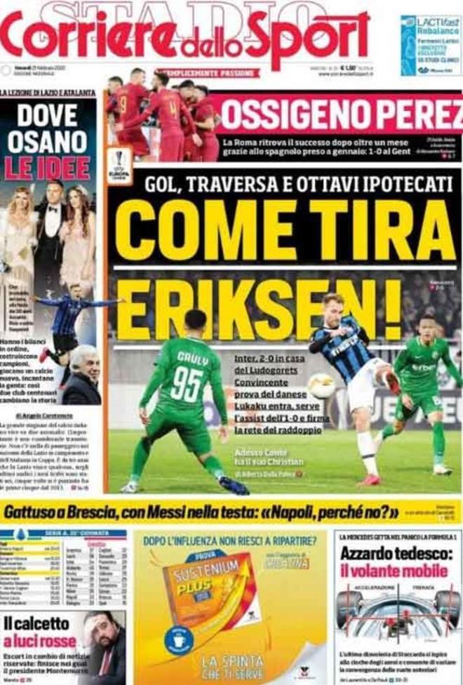 Las portadas del día en la prensa deportiva