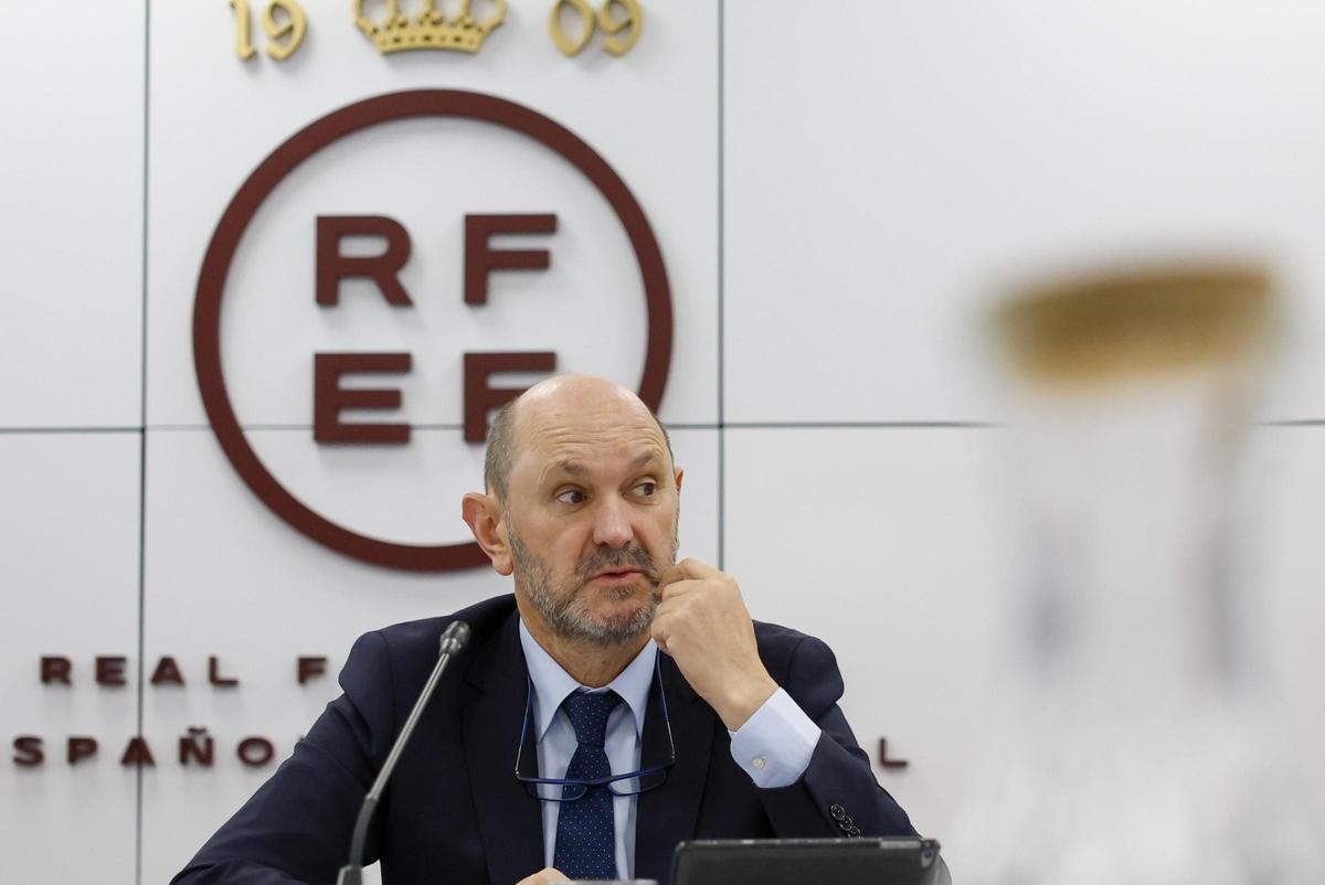 El Supremo estudia este miércoles el recurso de Louzán contra su inhabilitación