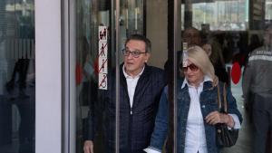 José María Enríquez Negreira sale de la Ciutat de la Justícia de Barcelona el 19 de marzo de 2024