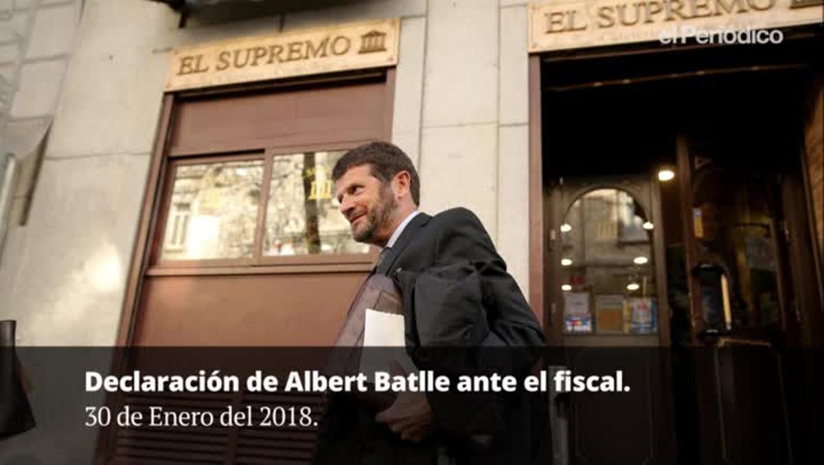 Declaració d’Albert Batlle.