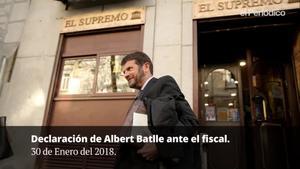 Declaració d’Albert Batlle.