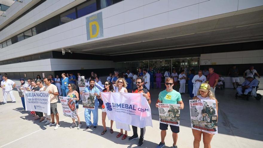La huelga médica deja ya al menos 672 pacientes afectados en Ibiza y Formentera en tres días