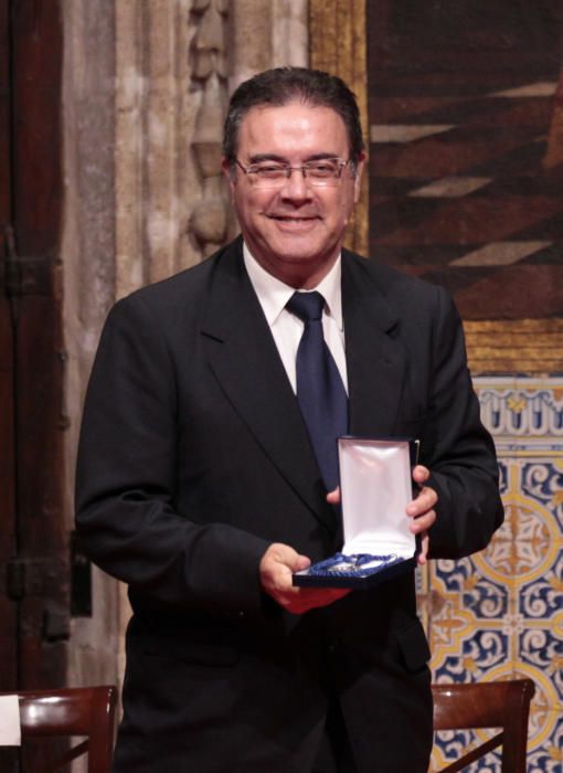 Acto institucional por el 9 d'Octubre en el Palau de la Generalitat