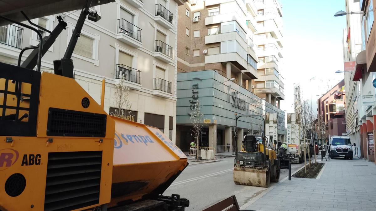 Obras en Juan Carlos I