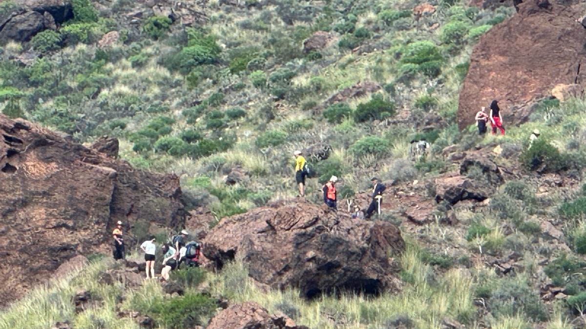 SUCESOS GRAN CANARIA | El helicóptero del GES rescata a una senderista herida en Gran Canaria SUCESOS GRAN CANARIA | El helicóptero del GES rescata a una senderista herida en Gran Canaria