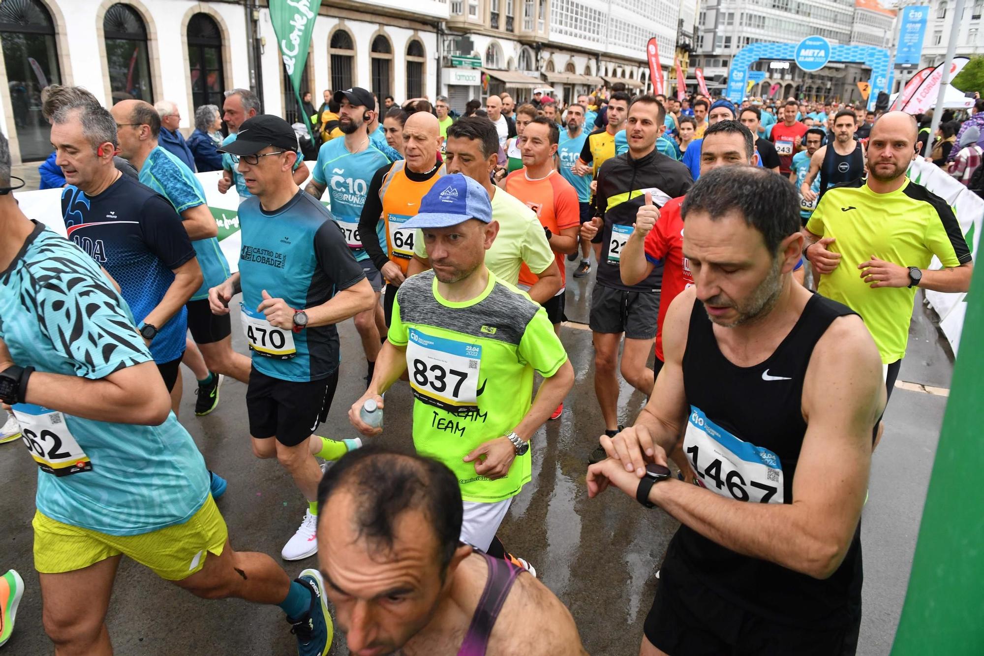 Carrera popular Coruña10: 2.186 corredores cruzaron la línea de meta