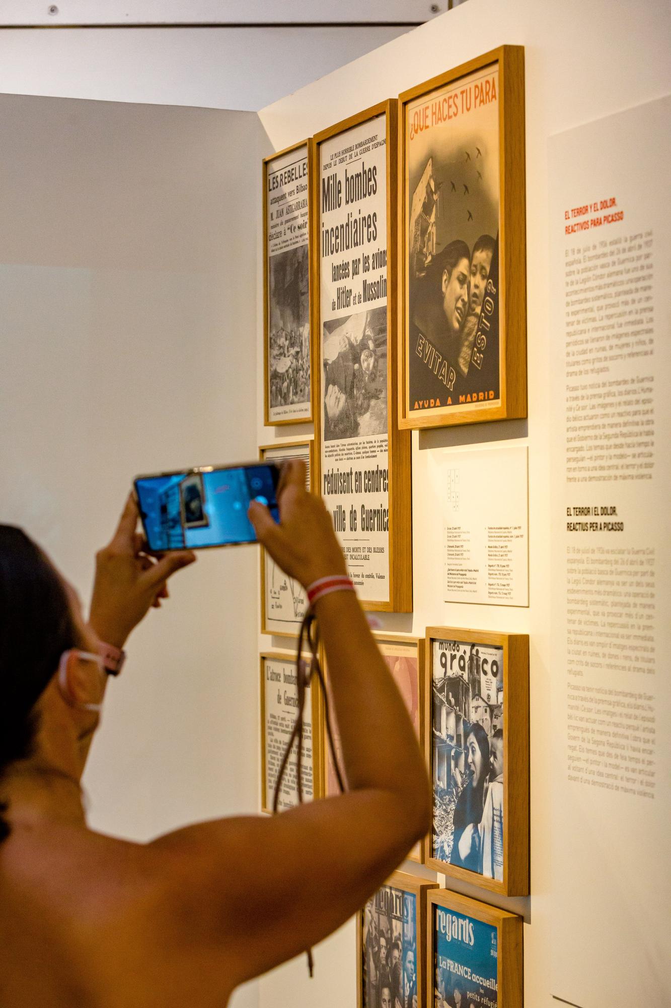 Exposición sobre el Guernica en Benidorm