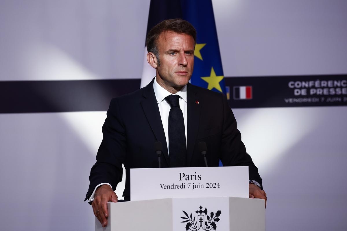 Macron anuncia elecciones anticipadas en Francia tras el batacazo frente a la ultraderecha