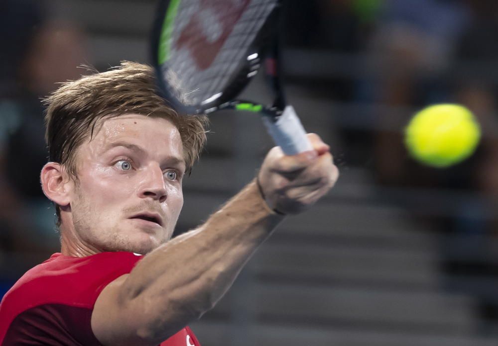 La derrota de Nadal ante Goffin, en imágenes.