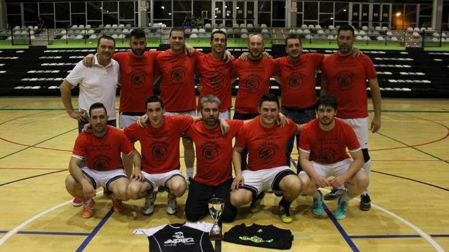 El Bar APTC-Recambios Vulcano ganó la Copa Futsal de Lalín.