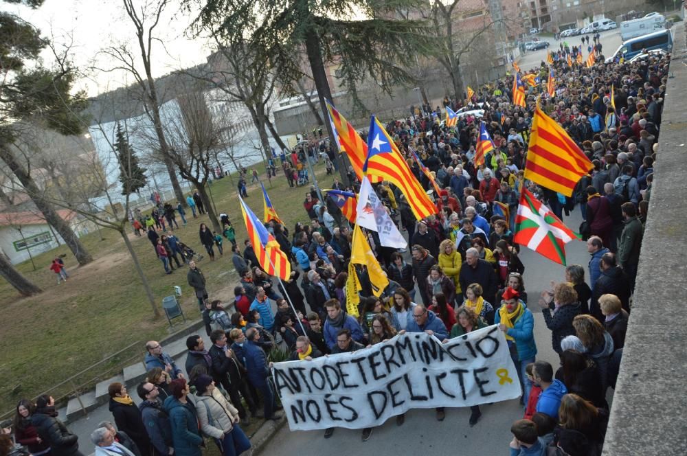 Berga omple els carrers amb una de les mobilitzaci