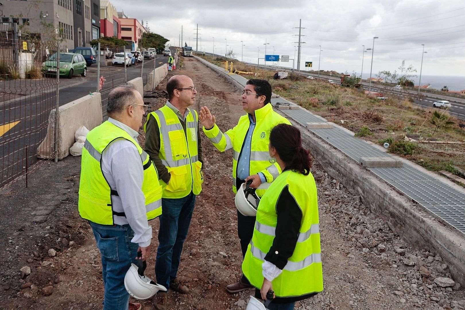 Visita de Pedro Martín a La Campana