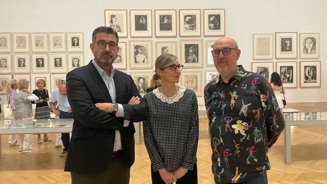 José María Luna, Cristiana Collu y Fernando Castro Flórez. | L.O.