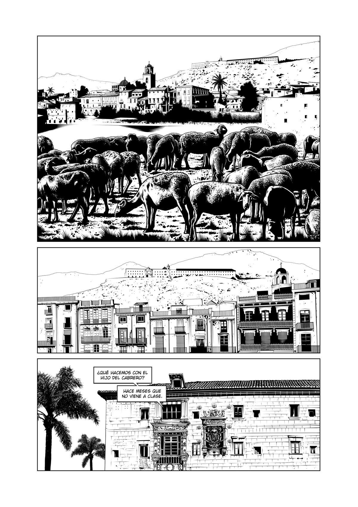 Detalle de una viñeta.