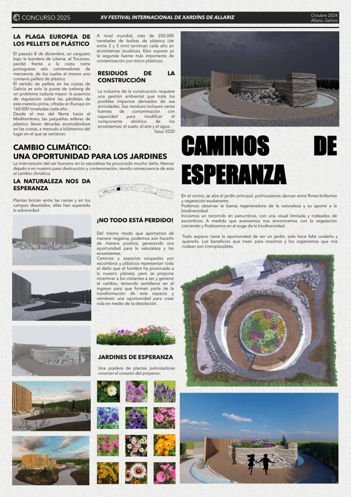 Camiños de esperanza.
