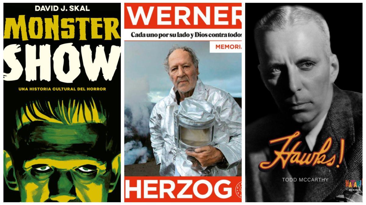 'Monster show', 'Cada uno por su lado y Dios contra todos', 'Hawks!', tres de los libros recomendados sobre cine para Sant Jordi 2024