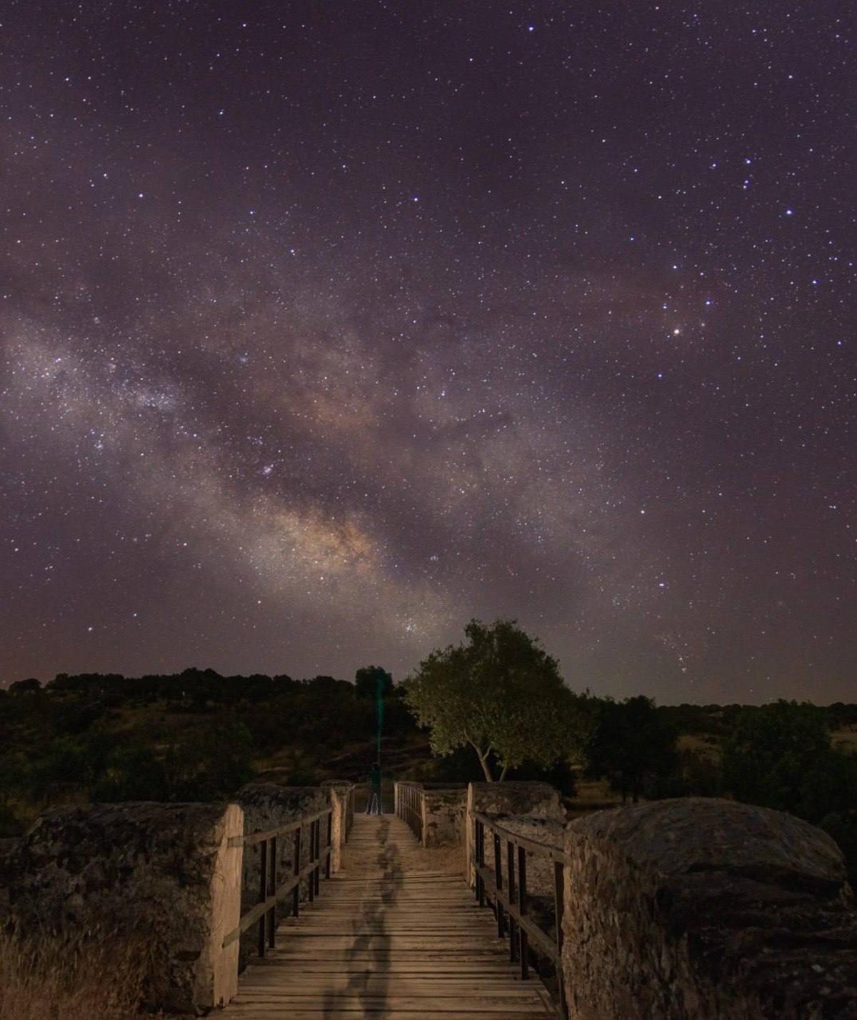 El Chorreón, primer paraje Starlight de Extremadura.