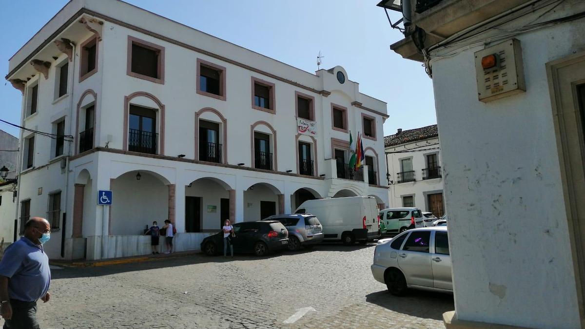 Vista del centro de Villaviciosa de Córdoba.