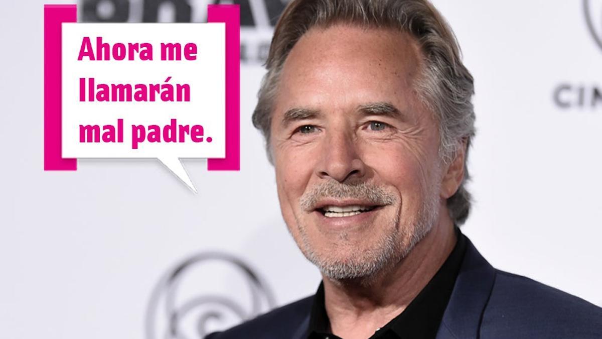 Don Johnson es un mal padre