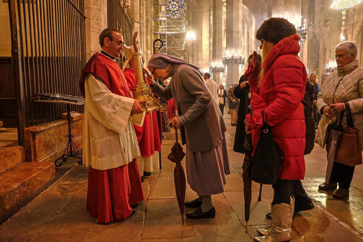 Misa festividad de Sant Sebastià en la Seu