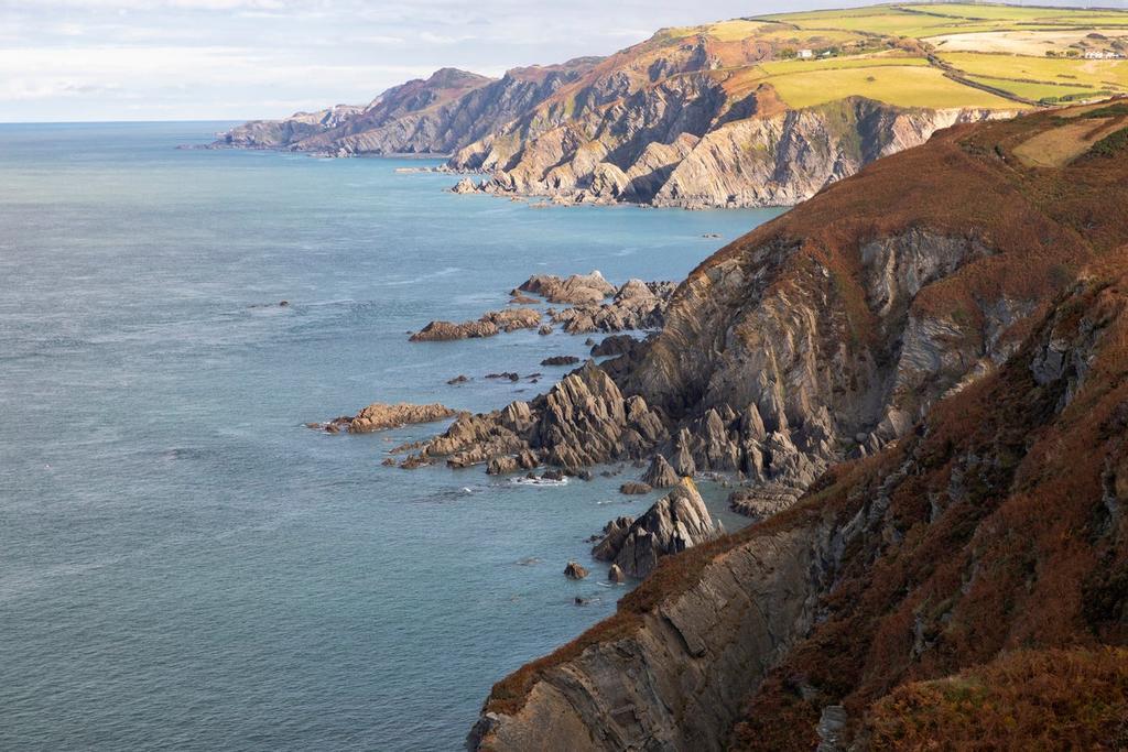 Vistas de una de las costas que se recórreren durante la marcha