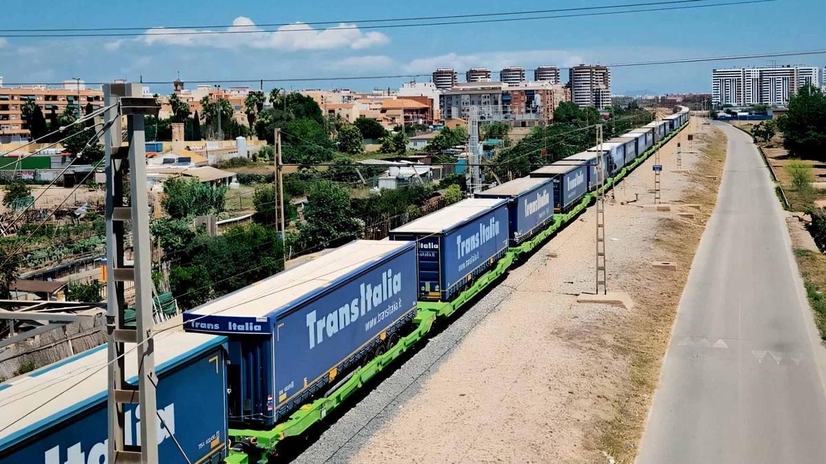 Autopista ferroviaria de Valenciaport