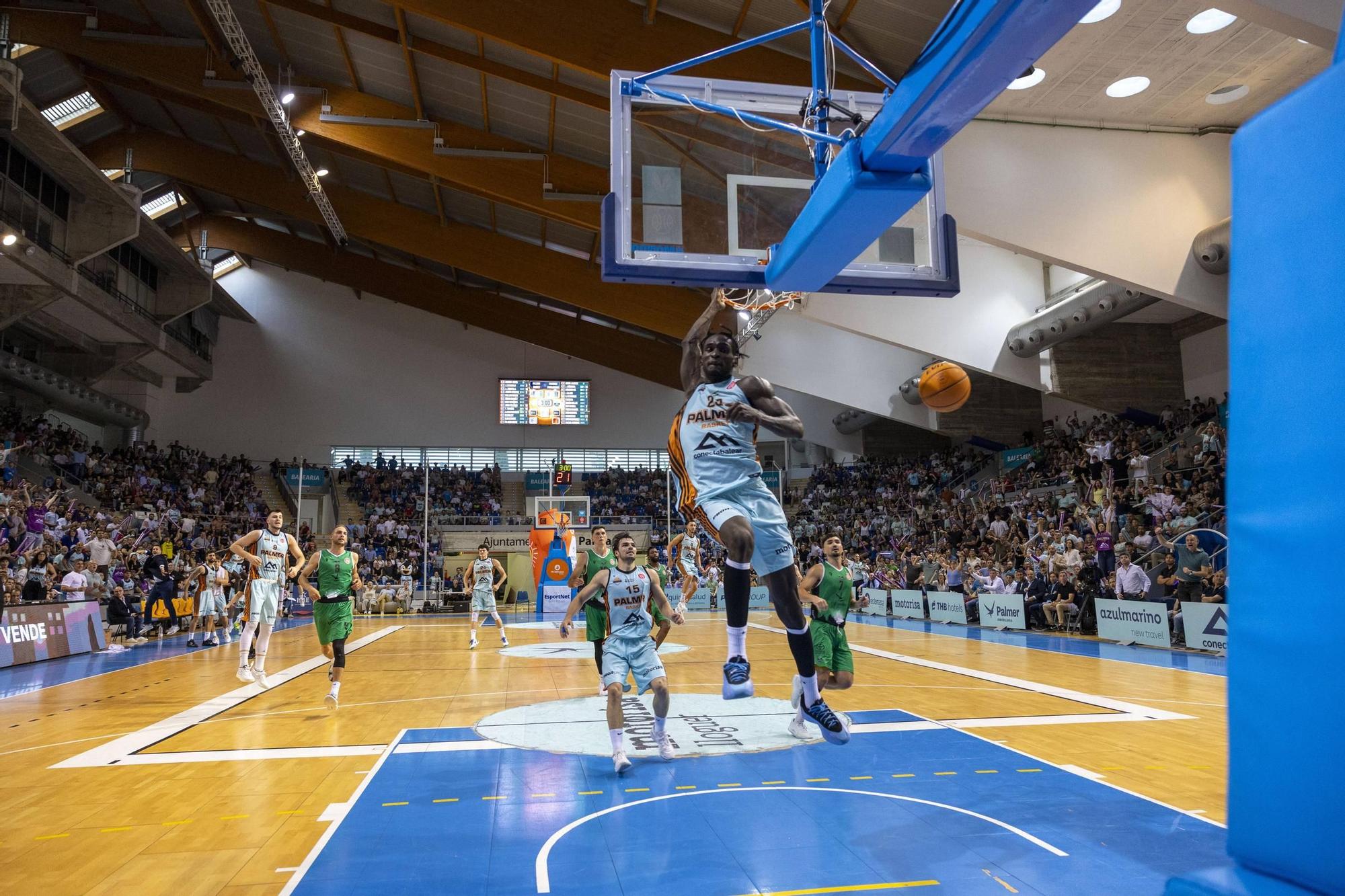 Así ha sido la fiesta del Palmer Basket Mallorca Palma tras ascender a Primera FEB
