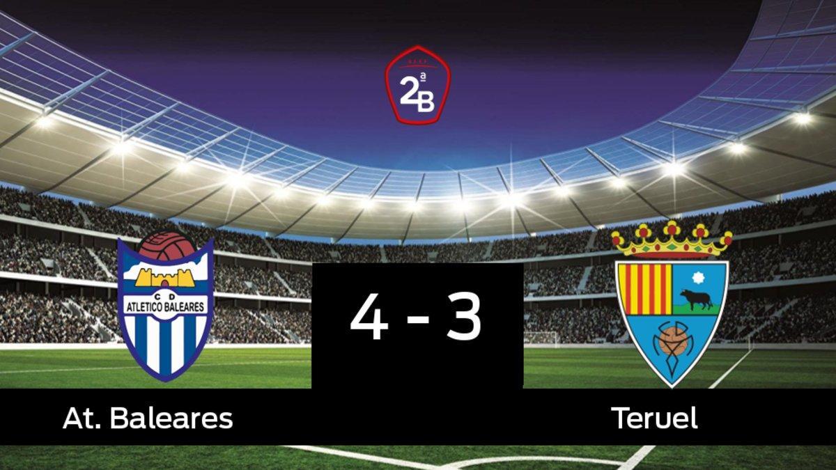 El At. Baleares ganó en su estadio al Teruel