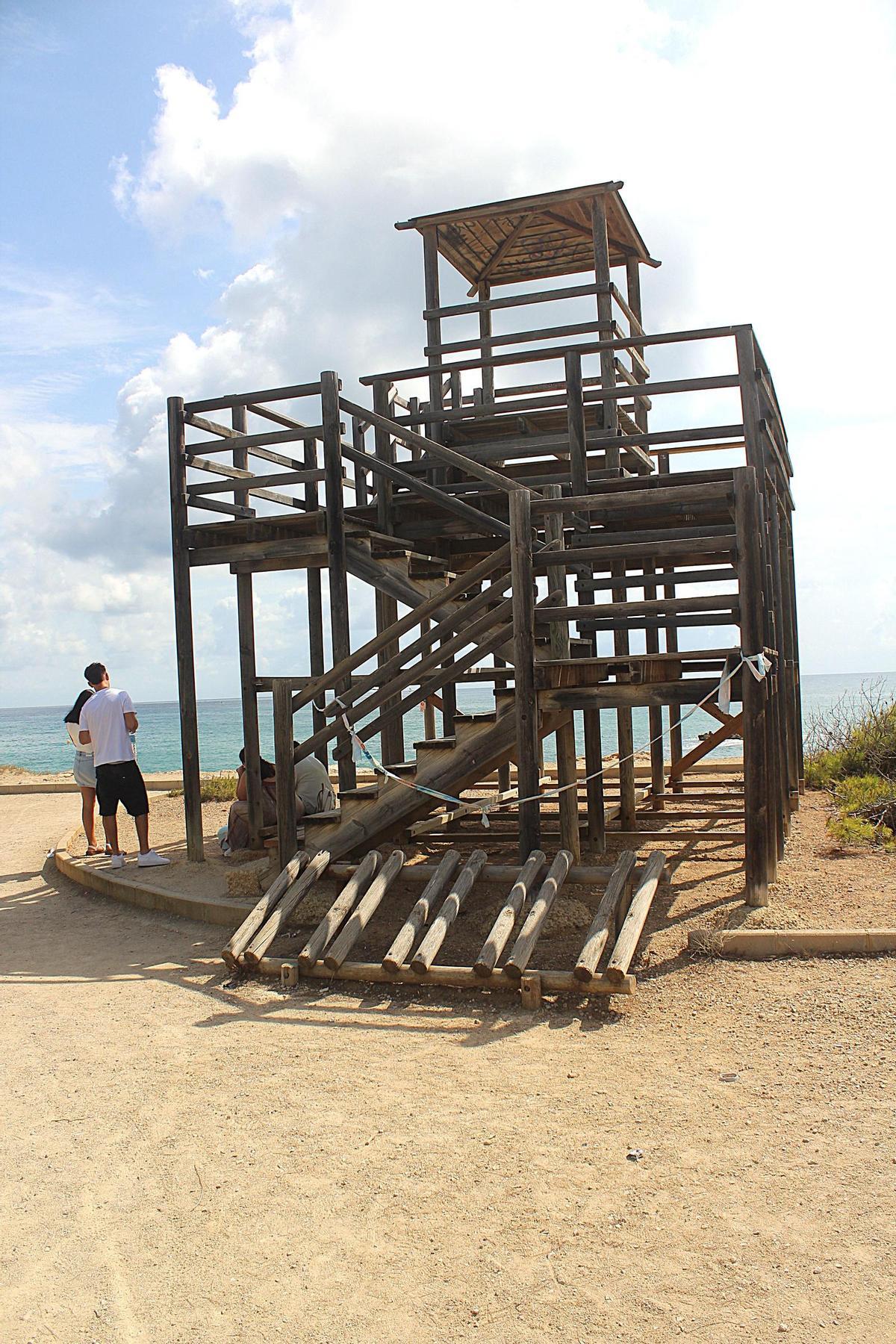 Mirador de las Tres Playas.